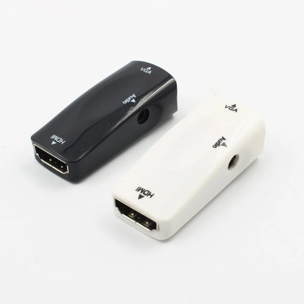 HDMI To VGA With Audio Adapter Cable HD Conversion support HDCP 1.0 / 1.1 1.2 | Электроника