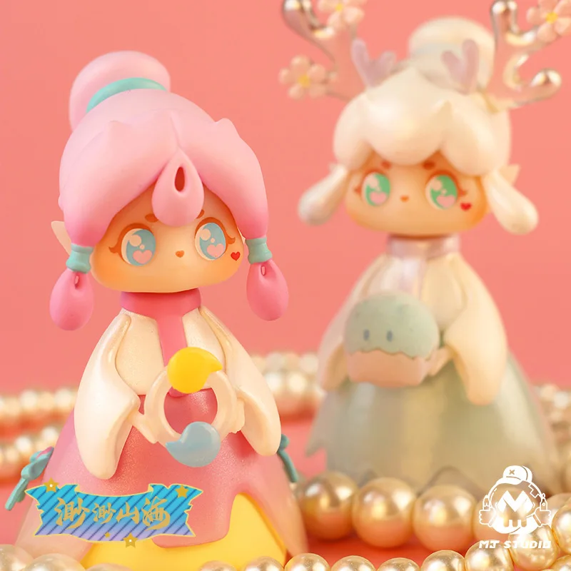 

Blind Box Toys Miao Mountain and Sea Blind Box Guess Bag Caja Ciega Blind Bag Toys Anime Figures Cute Model Girl Birthday Gift