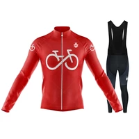 kr ineos spring autumn cycling clothing set men anti uv breathable bicycle wear bicycle wear long sleeve cycling jersey sets