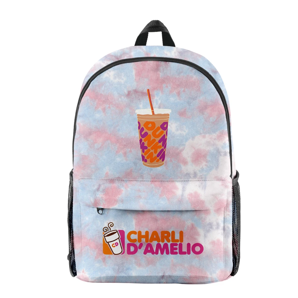 Модный рюкзак на плечо из ткани Оксфорд с принтом и молнией | Багаж сумки