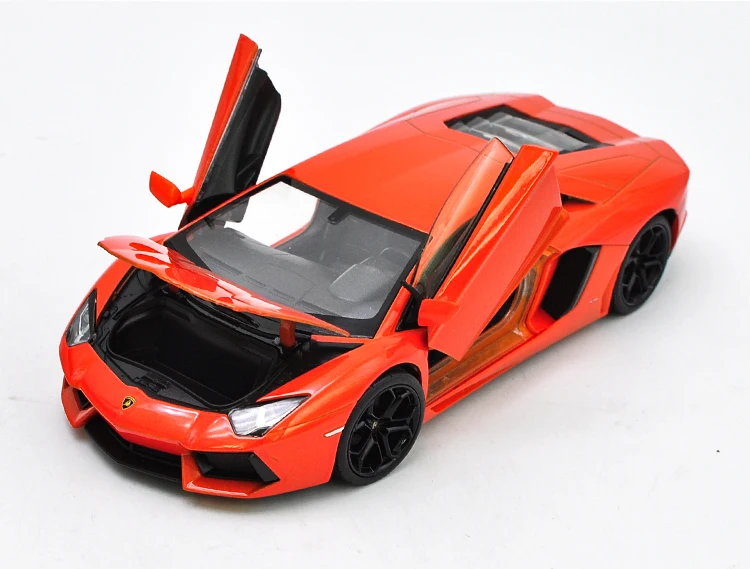 Welly коллекция 1/24 года 1:24 Lamborghini косатель LP700 4 Спортивная модель демонстрационная
