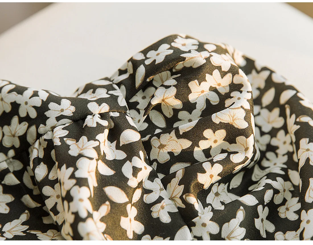 

2021 Spring Autumn Floral Dress Women Long Sleeve Bohemian Fashion Casual V-neck Boho Split Floral Print Short Skirt Plus Size