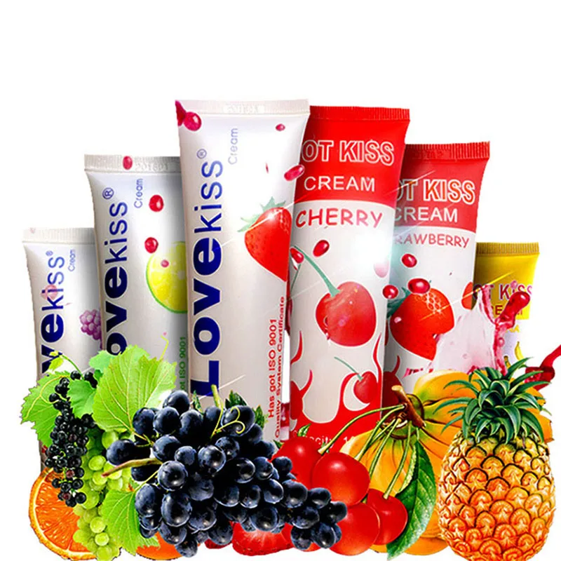 . Фруктовый аромат Интимная смазка для орального секса анального влагалища