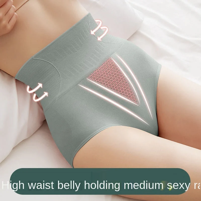 

Женское нижнее белье, трусики, бесшовные трусики для женщин, корректирующие талию, подтягивающие бедра графеновые трусики из хлопка