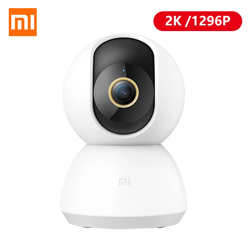 Xiaomi mijia câmera ip inteligente 360 2k 1296p hd vídeo cctv wifi webcam visão noturna sem fio mi câmeras de segurança em casa monitor do bebê