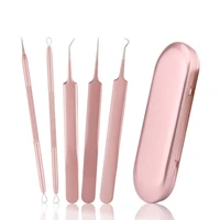 1pcs blackhead removal needles black dots cleaner tweezer removal acne comedone pimple blemish extractor beauty