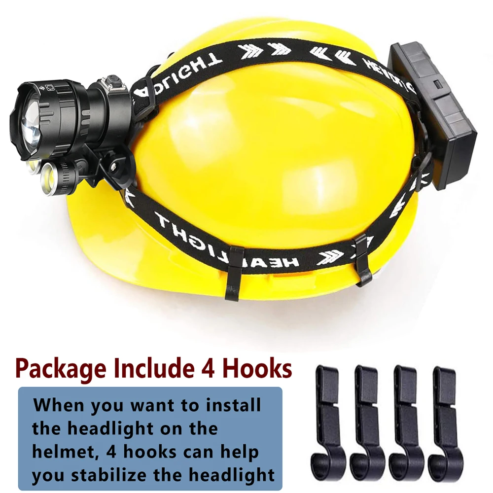 

New XHP160 LED Headlamp 7800mAH Headligh Flashlight Rechargeable Lantern Torch 80000LM Battery Outdoor Lamp For Camping Hunting
