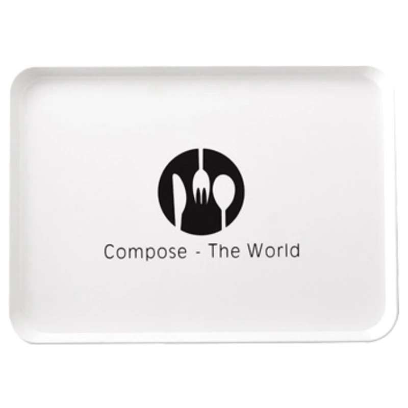 Пластиковый поднос для сервировка десерта послеобеденный чай завтрак хлеб