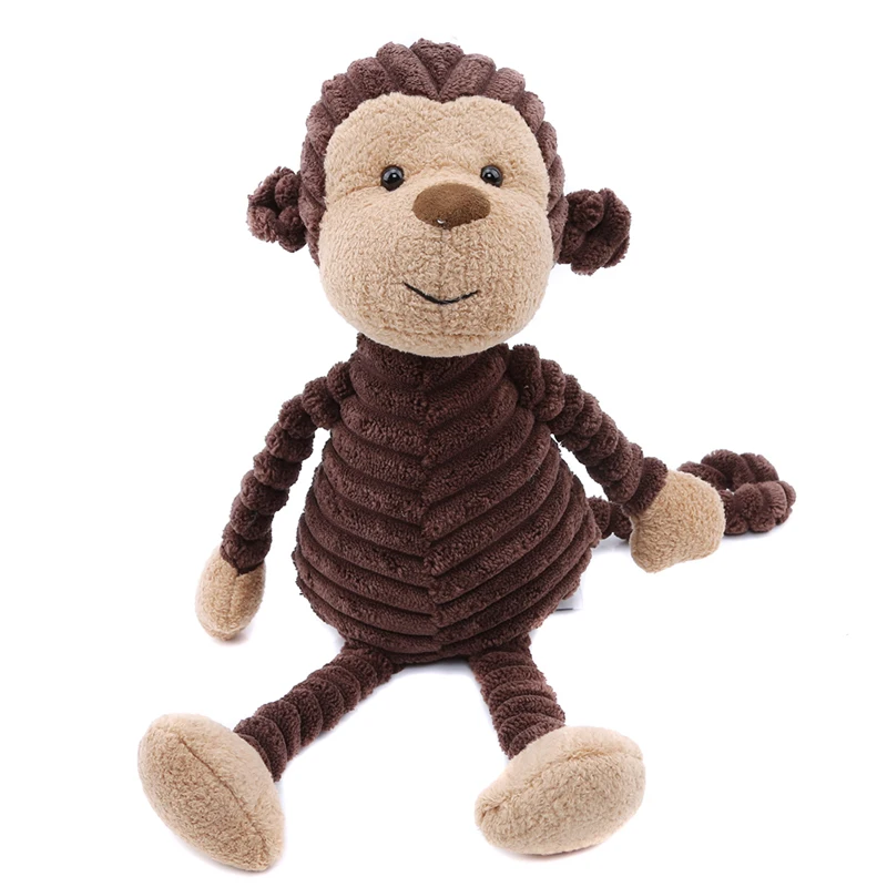 

Cute Animal Shaped Plush Toys Creative Stuffed Doll for Kids Striped Soft Toys Home Table Decoration Fashion Car Ornaments