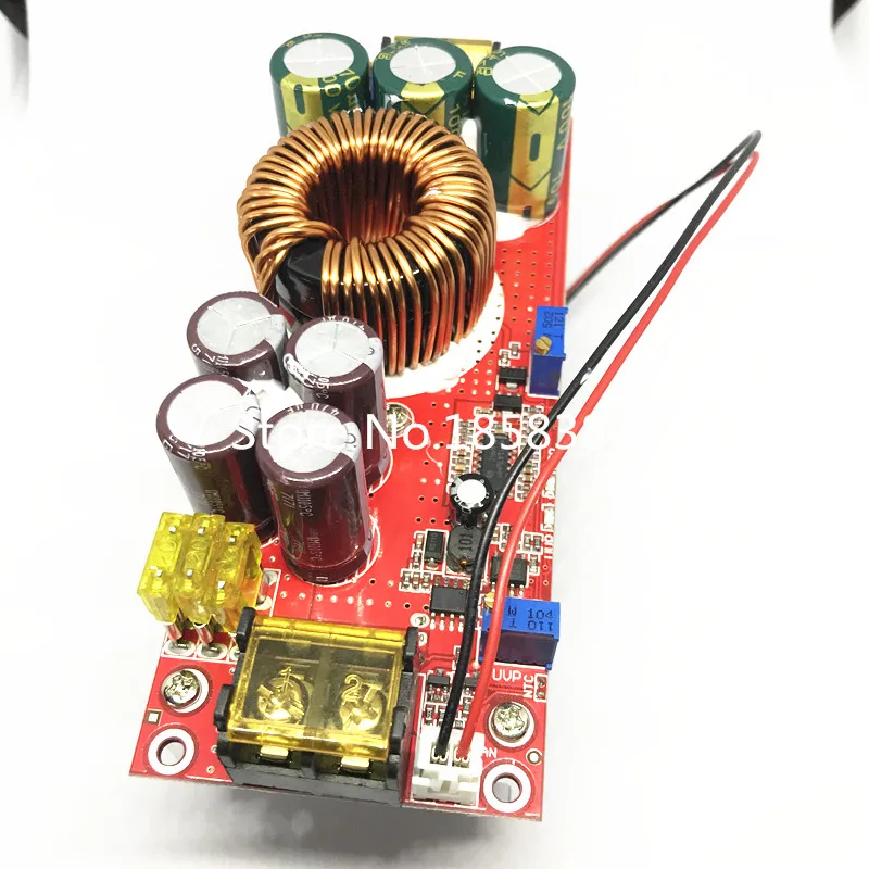Повышающий преобразователь напряжения 1500 Вт 30 А Модуль источника питания CC CV