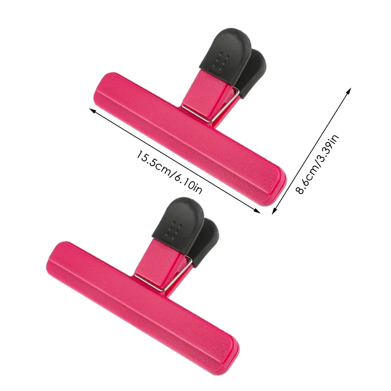 

2 /3 Pcs Set Portable New Kitchen Storage Food Snack Seal Sealing Bag Clips Sealer Clamp Plastic Tool Kitchen Accessories