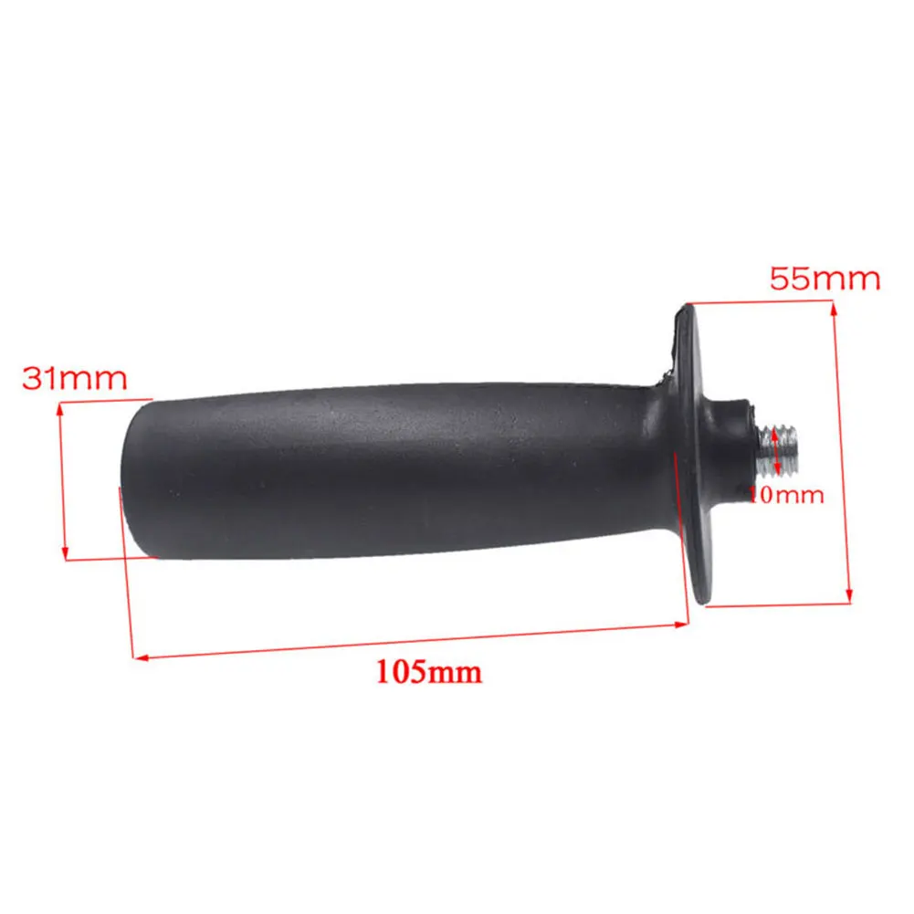 M8/M10/M12/M14 4Size Angle Grinder Handle 8mm/10mm/12mm/14mm Plastic Thread Auxiliary Side for Black | Инструменты