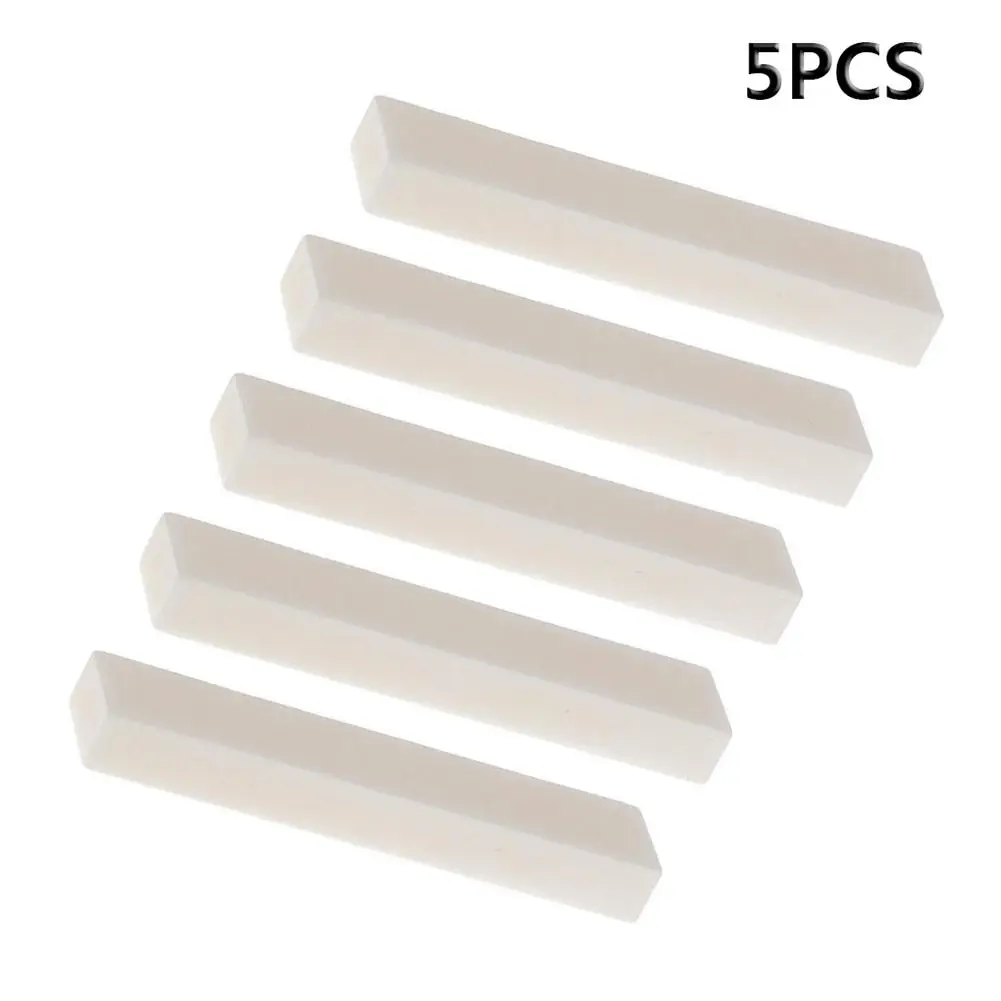 

1/3/5pcs Guitar Bass Bridge Saddle Real Buffalo Blank Bone Nut Handmade for LP Folk Classical Electric Acoustic Guitar Part