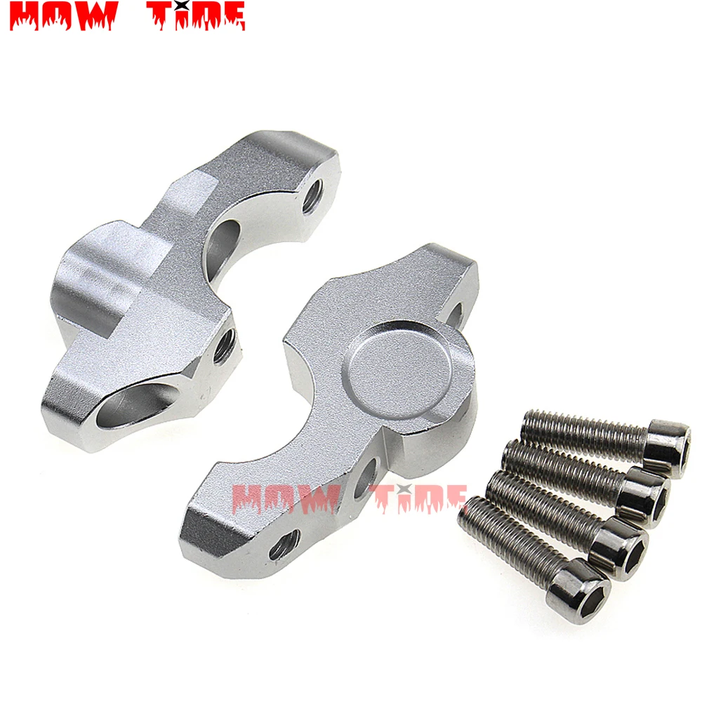 Moto Manubrio Riser Per 1 1/8 дюйма 28 мм Grasso Morsetto для BMW DUcati Aprilia Victory Triumph Daytona 675 Cafe Racer |