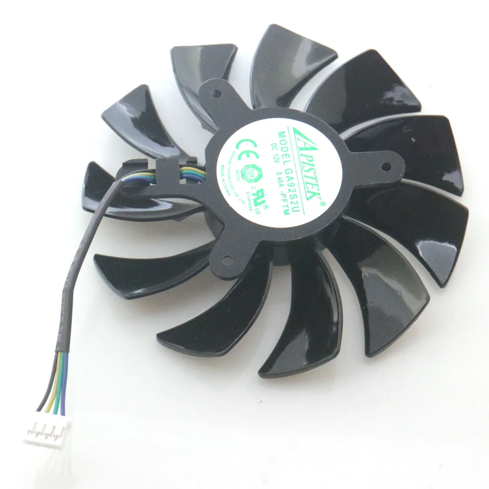 Вентилятор GA92S2U 1FY09215E12S 12 В 0.46A 88 мм 4Pin для графической карты ZOTAC RTX2080ti RTX2080 AMP Edition -