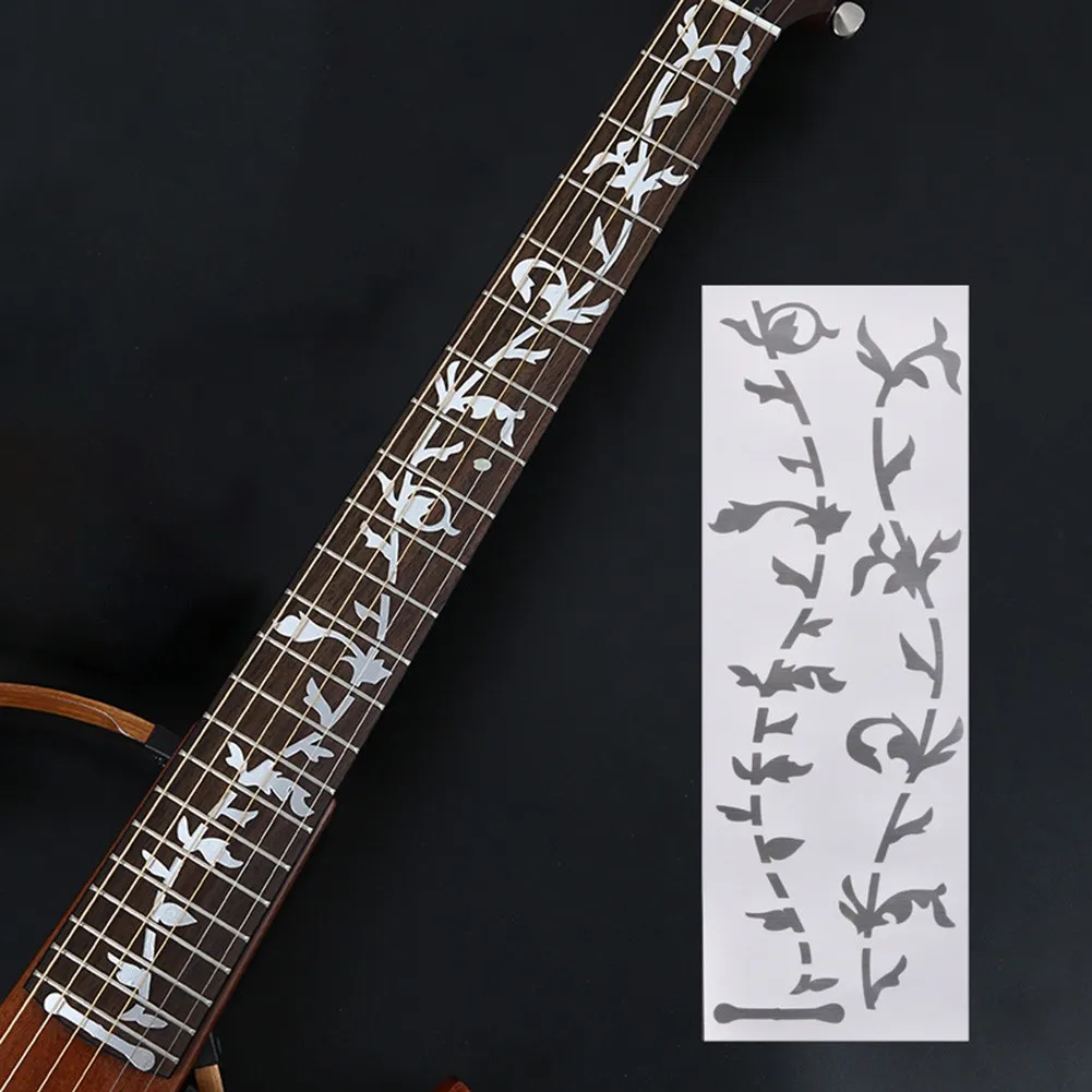 

DIY Tree Of Life Inlay Decals Fretboard Sticker For Electric Acoustic Guitar Bass Ultra Thin Sticker Ukulele Guitarra Accessorie
