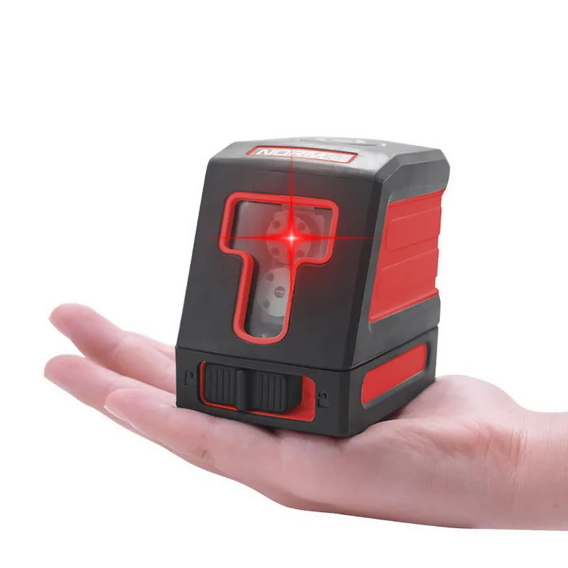 Junejour Mini 2 поперечные линии лазерный уровень красный луч или самонивелирующийся в