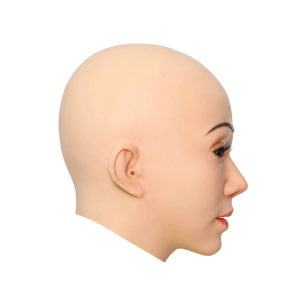 Маска для лица KUMIHO Kath Реалистичная мягкая силиконовая женская маска маскарада на