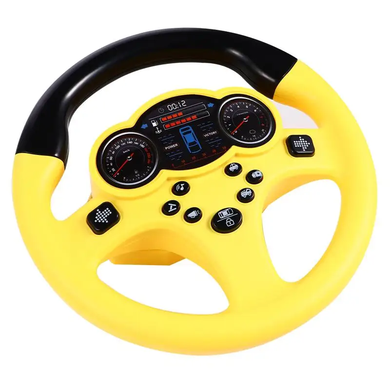 Имитация руля Вождение ранних детей Творческий без батареи|Игрушечные рации| |