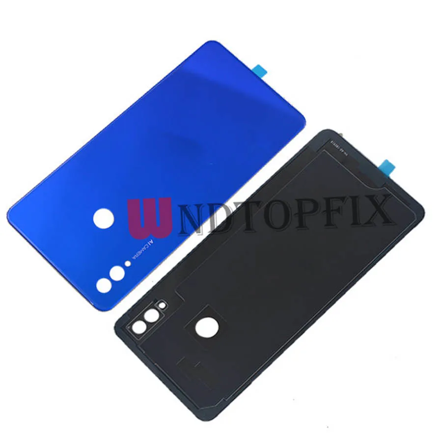 Стеклянная задняя крышка батарейного отсека для Huawei Honor Note 10 корпуса Крышка Note10