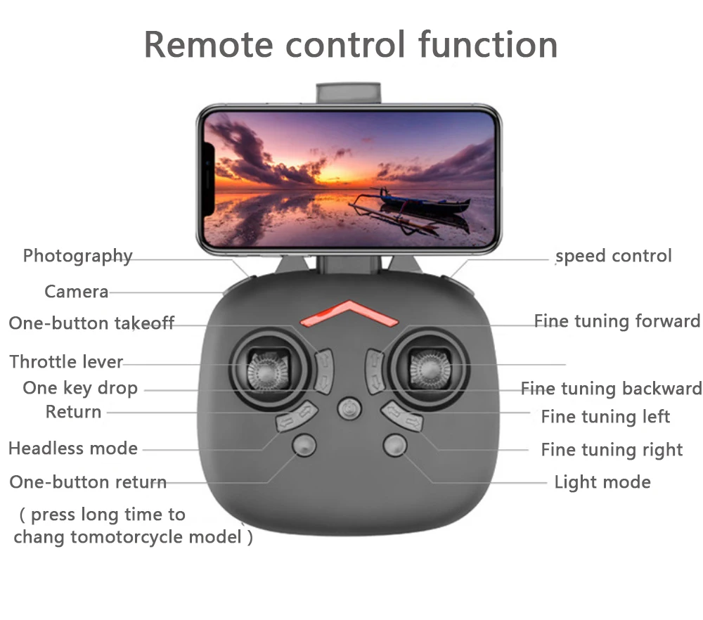 2 в 1 WiFi FPV RC Дрон с HD камерой режим удержания высоты RC Квадрокоптер трансформация RC Мотоцикл/вертолет креативная игрушка