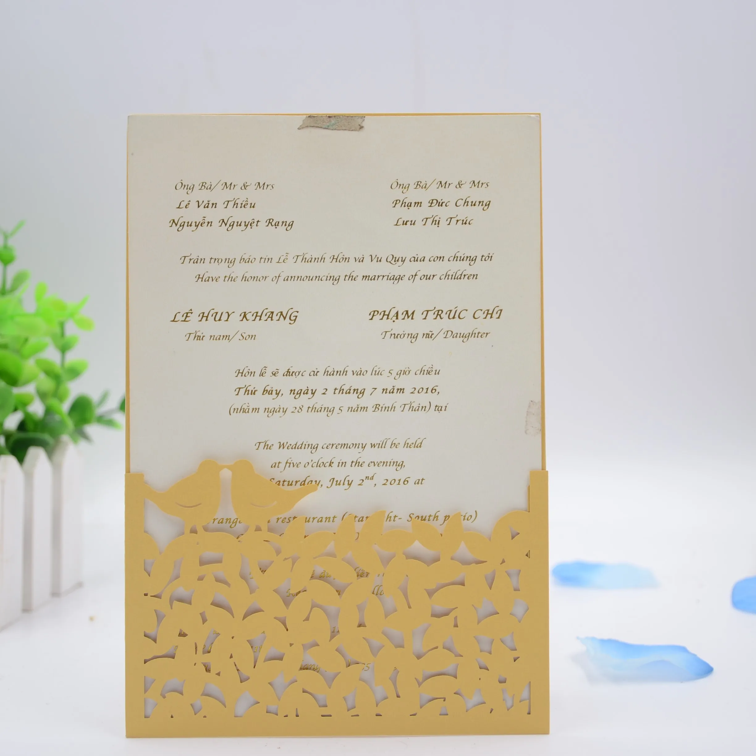 Поздравительная открытка любовь Романтический День рождения Свадебный юбилей