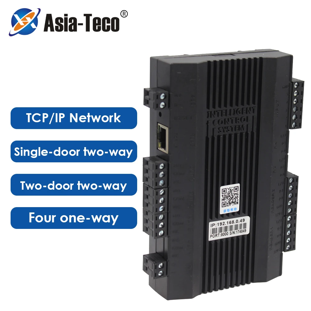 TCP/IP Network Access Controler Panel Board Channel gate Access controller Wiegand 26 34 for door access control system