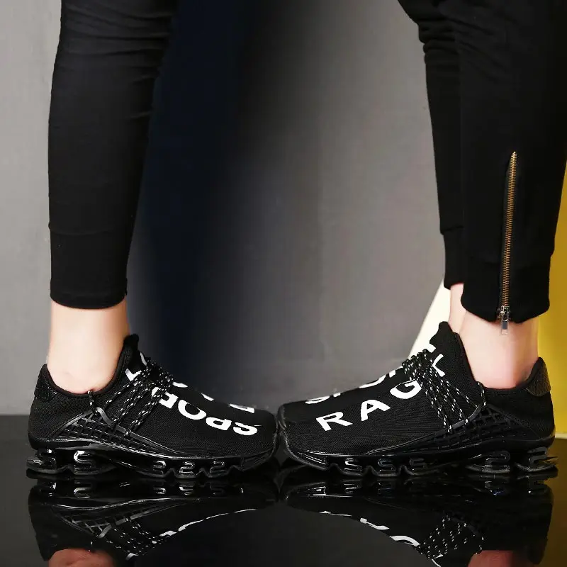 Летние демпфирующие женские кроссовки большого размера мужские спортивные