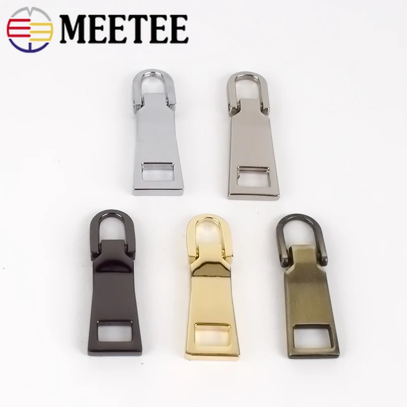 10 шт. Модные 5 # металлические застежки молнии ремонтные комплекты для слайдер DIY