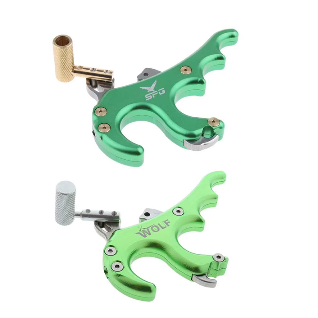 2 шт. блочный лук для стрельбы из лука триггер 4 пальца захват аксессуары целевой