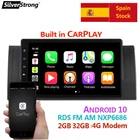 SilverStrong,2 din Автомобильный Android 10,DSP,E53 X5 DVD Android, для BMWE39X5E53,4G Wifi,RDS,FMAM, стереосистема, опционально CarPlay