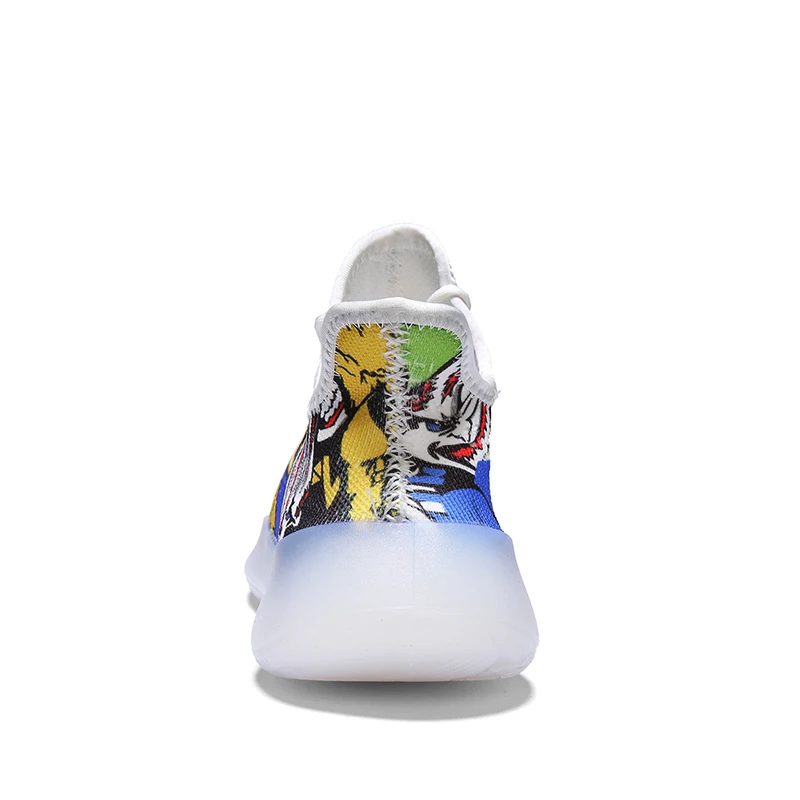 

Graffiti Men Shoes Casual Lace Up Designer Sneakers Walking Shoes Men Basket Homme Trainers Sapato Fashion Trend Tenis Masculino