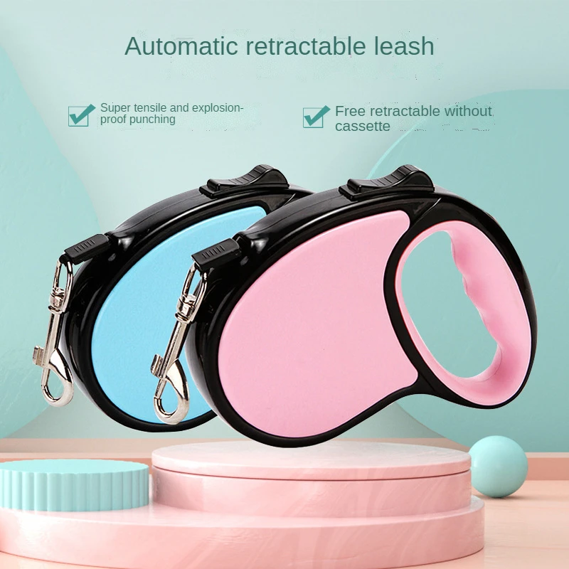 

3/5M Dog Leash Durable Leash Automatic Retractable For Big Dog Puppy Walking Leash Leads Automatic Extending Dog Leash Rope