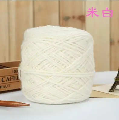 beige 50 г/лот итальянская шерстяная пряжа Альпака 60% шерстяная пряжа ручная вязка - Цвет: beige