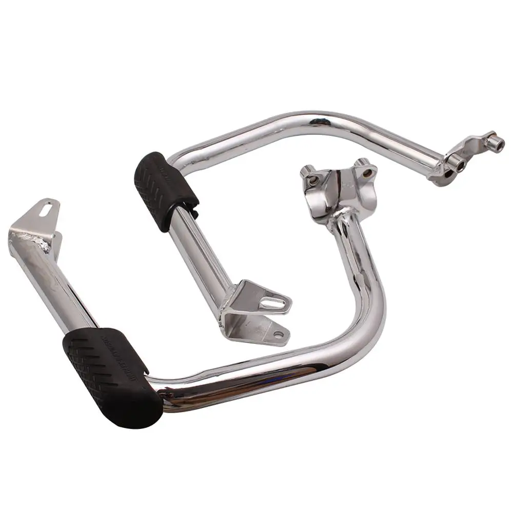 Мотоцикл усы защита двигателя шоссе Крушение Бар хром кафе гонщик Fit Harley Street 500 750