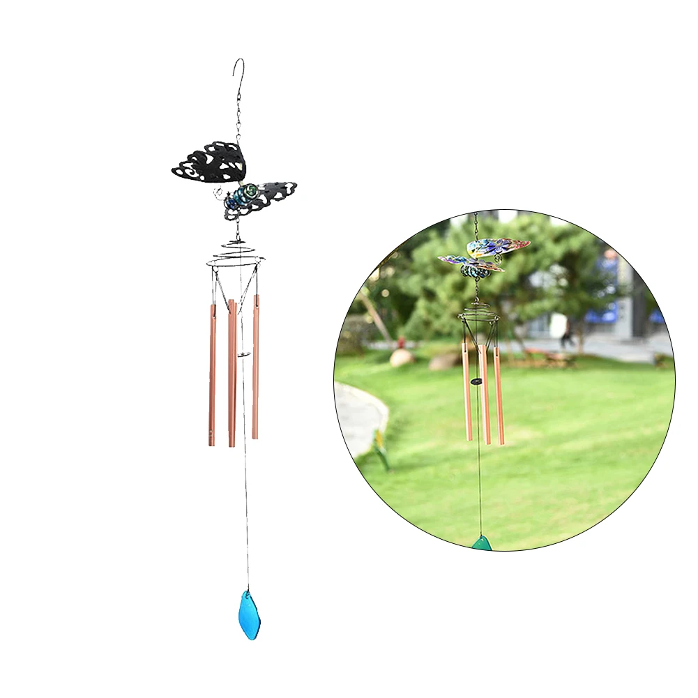 

1Pc Wind Chime Iron Bell Wind Chimes Outdoor Hanging Balcony Pendant Wind Bell For Party Yard Garden Outdoor Living Decoration