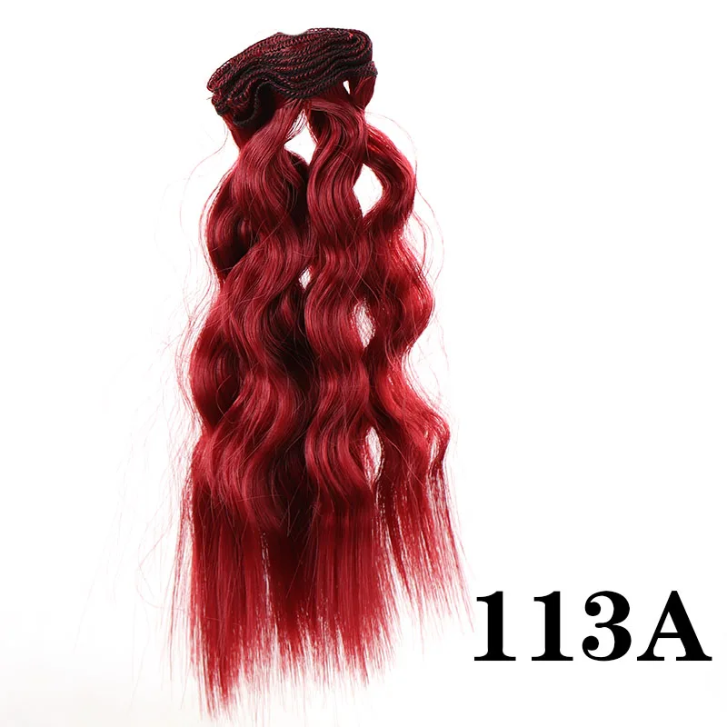 1/3 1/4 1/6 Bjd Wig Hair For Dolls Girls Accessories Child Kids Toy 25*100CM Doll Wigs DIY Heat Resistant Fiber Free Shipping images - 6