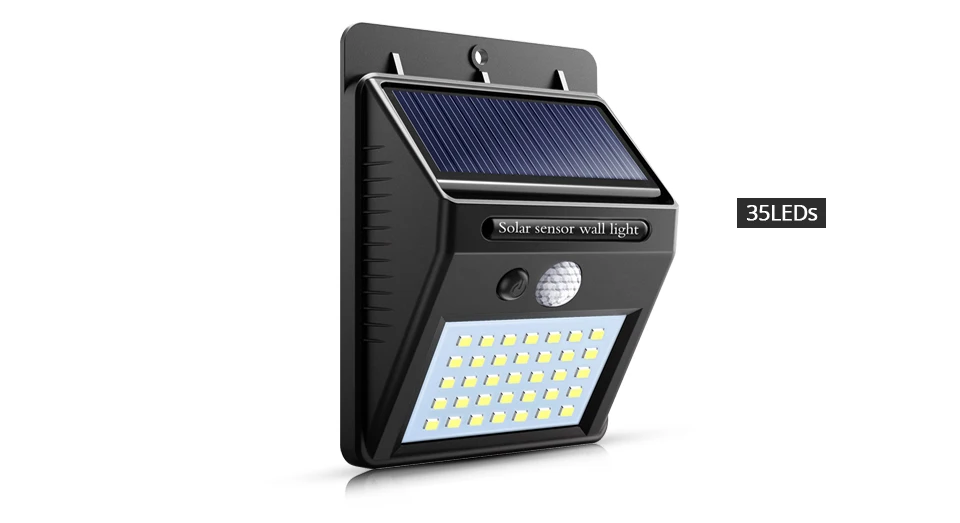 Светильник на солнечной батарее водонепроницаемый светодиодный уличный