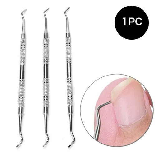 1 PC Professional Ingrown Toe Nail Lifter File Correction Tool Dual Double Ended Sided Pedicure Foot Care | Красота и здоровье