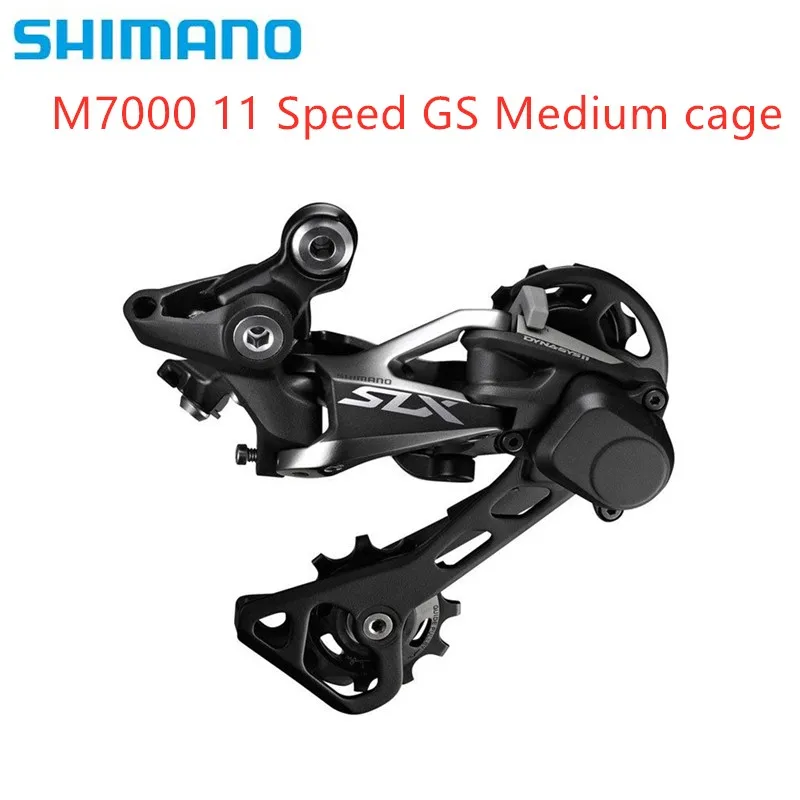 Shimano SLX M7000 задний переключатель 11 скоростей GS средний | Спорт и развлечения