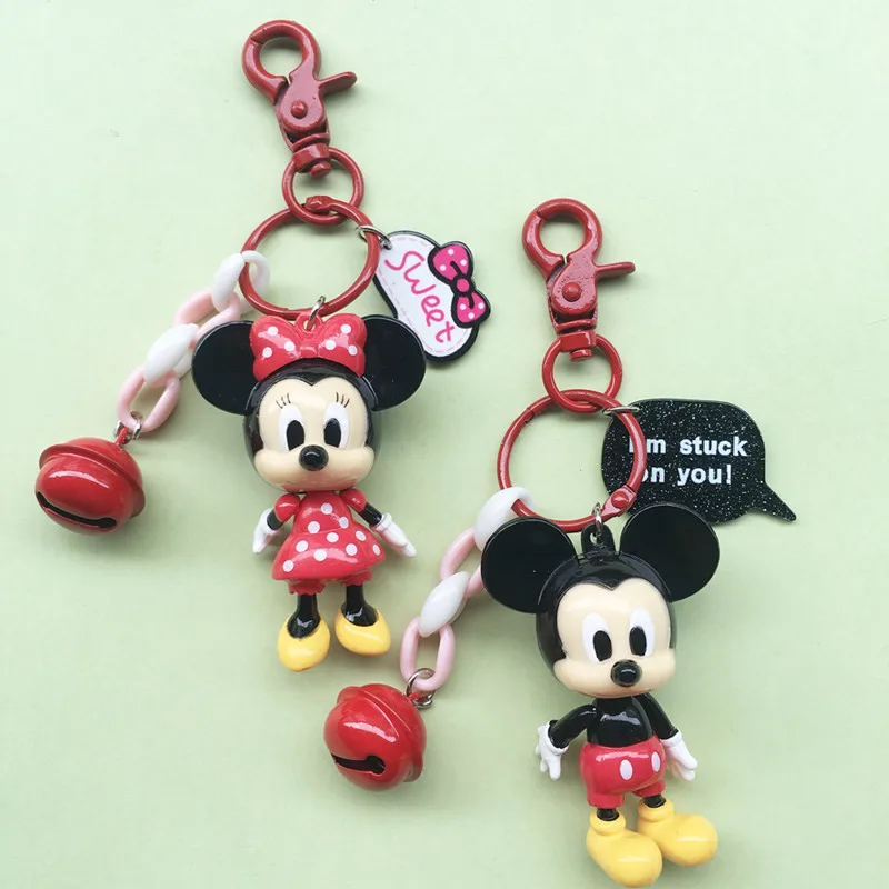 Мультяшные Микки Disney Минни Дональд утка Винни-Пух История игрушек ключи звенья