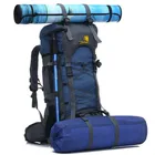 Нейлоновый водонепроницаемый походный рюкзак 60 л, большой емкости, для кемпинга, скалолазания, спортивная сумка, рюкзак для мужчин и женщин, рюкзак для верховой езды