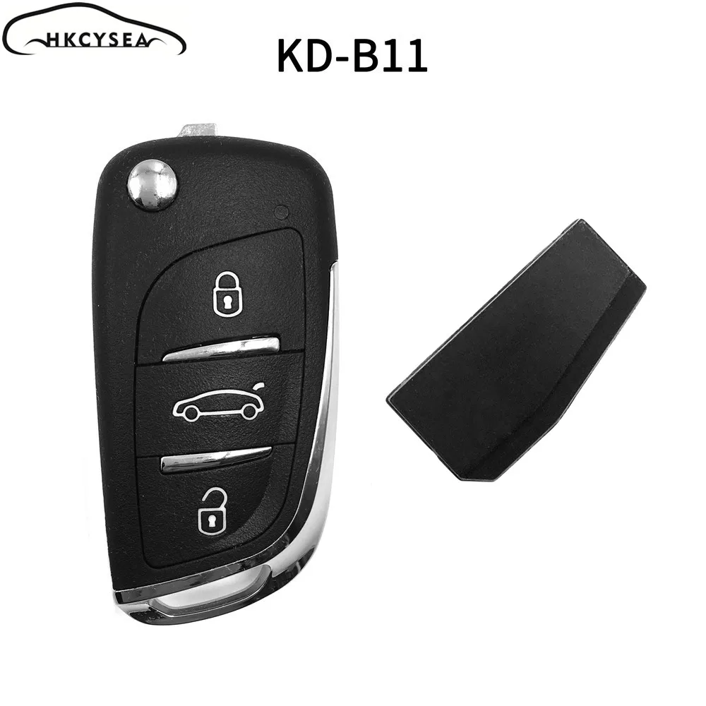 Дистанционный ключ KEYDIY B11 B Series 3 кнопки для KD900 URG200 Mini KD и HC Chip (4D 46 4C G) KD-X2 H618PRO Tango |