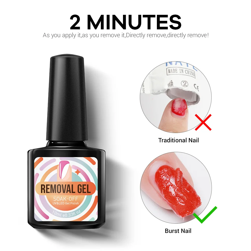 Modelones Фиолетовый Цвет УФ Гель лак отмачиваемый для ногтей долговечный