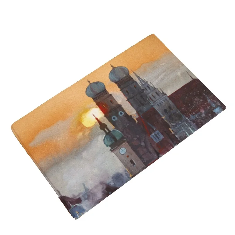 

CAMMITEVER France Tower European Classic Building Non Slip Rugs for Living Room,Bedroom,Kitchen