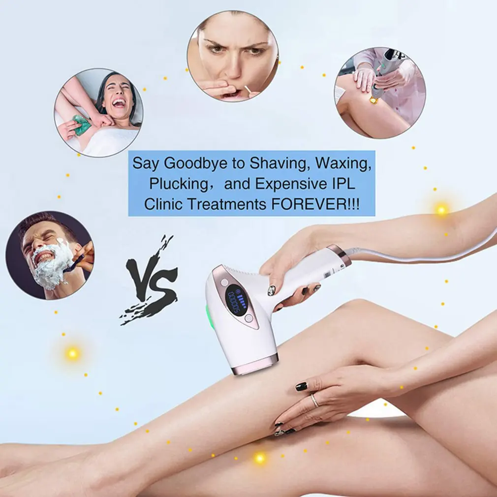 

Freezing Point IPL Hair Removal Permanent Painless Flashes Painless Hair Reduction System For Face Arms