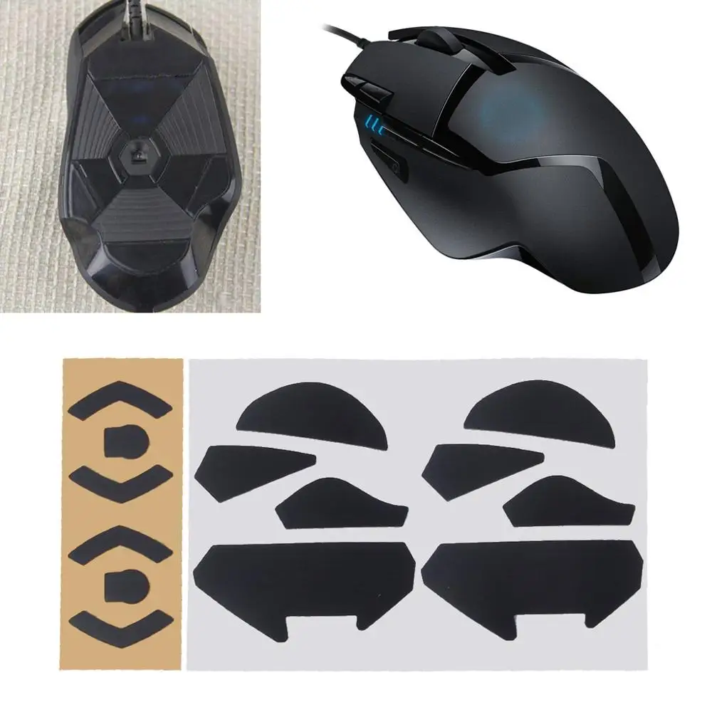 

2 Sets/Pack Original Hotline Games Competition Level Mouse Feet Mouse Skates Gildes for Logitech G402 Mouse 0.8mm Thickness