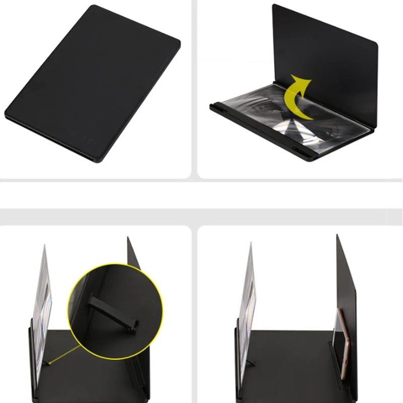 14 дюймовый телефон усилитель экрана проекционный экран для видео ленивая