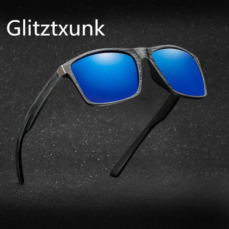 Солнцезащитные очки Glitztxunk поляризационные для мужчин и женщин зеркальные