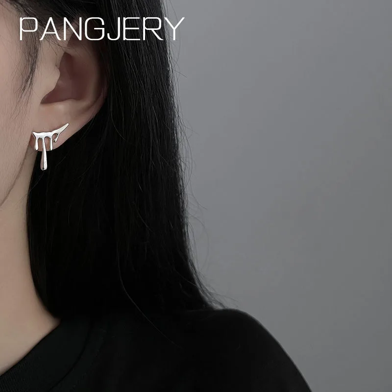 

PANGJERY предотвращает аллергию, серебро 925 пробы, искусственная Лава для женского творчества, модные простые украшения на день рождения, подар...